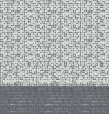 Set lenzuola in Flanella con Trattamento Antipilling - Pois Grigio